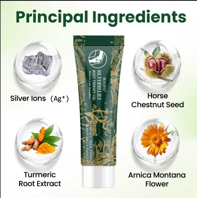 đ2026 Eaily Hot Sale Ends Today: 70% OFF!SEAGRILÂź SilverRelief Joint Therapy Gel