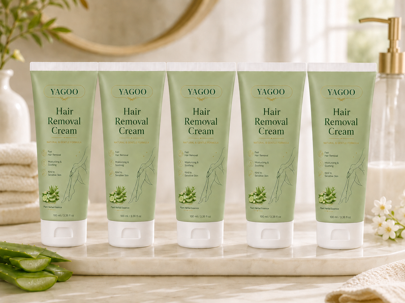 Yagoo™ Natural Gentle Hair Removal Cream | For Women & Men, Sensitive Skin
