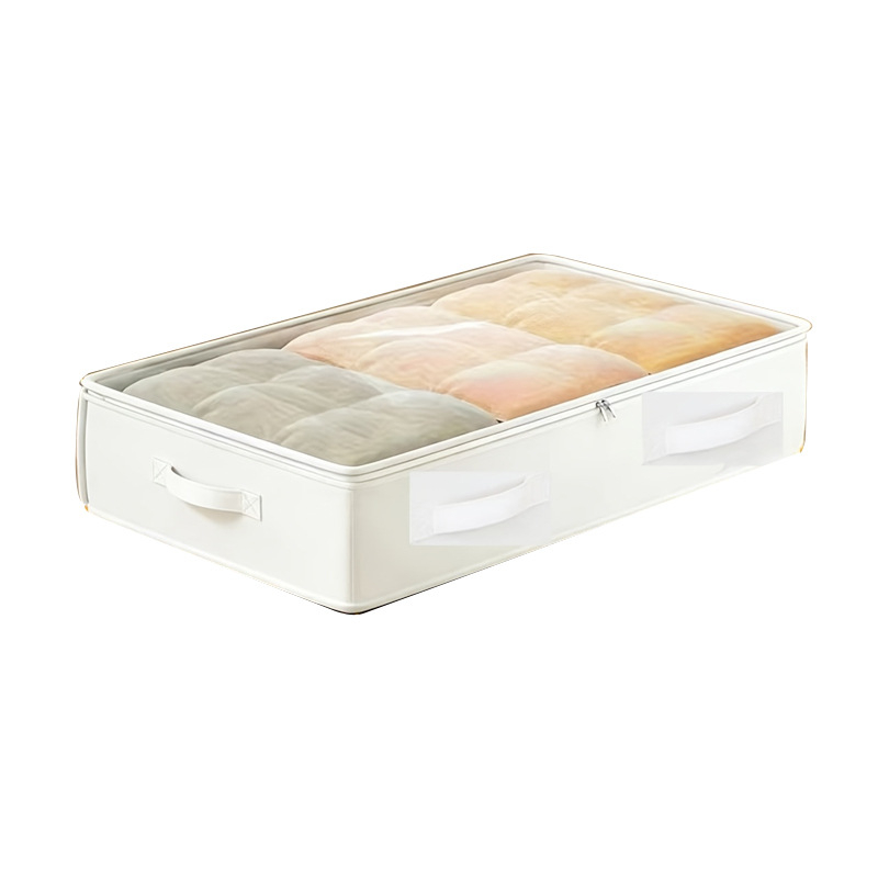 ✨ Save 50% now! ✨ Foldable under-bed storage bag with zippered lid