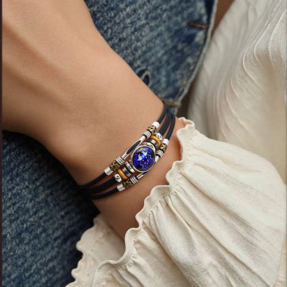 🔥 LAST DAY 50% OFF! ✨📿Astrological Sign Luminous Bracelet Super Bright In The Dark