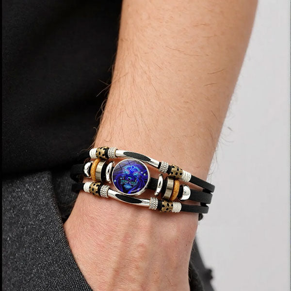 🔥 LAST DAY 50% OFF! ✨📿Astrological Sign Luminous Bracelet Super Bright In The Dark