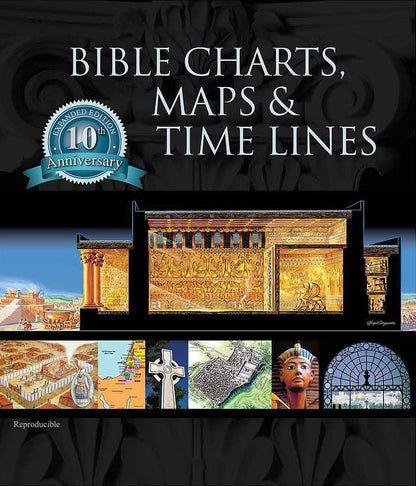 🔥Last Day70% off🔥10th Anniversary Edition Bible Charts, Maps and Time Lines