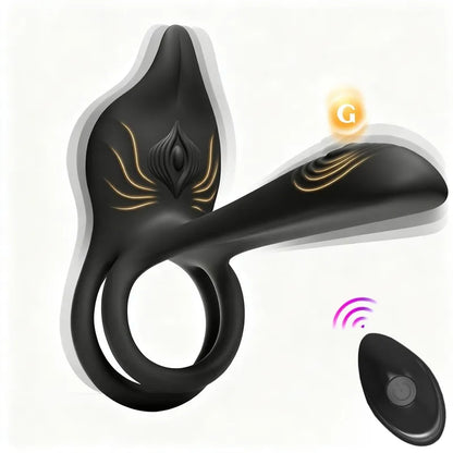 🎁Enchanted Girl Luxe Smart Vibrating Ring – App-Controlled Pleasure for Couples 💫