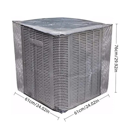 Durable Air Conditioner Cover, Full Mesh AC Protector, Heavy-Duty Outdoor Protection