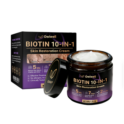 ✨Made and Shipped from USA ✨Yagoo® Biotin 10-in-1 Skin Restoration Cream 🍀