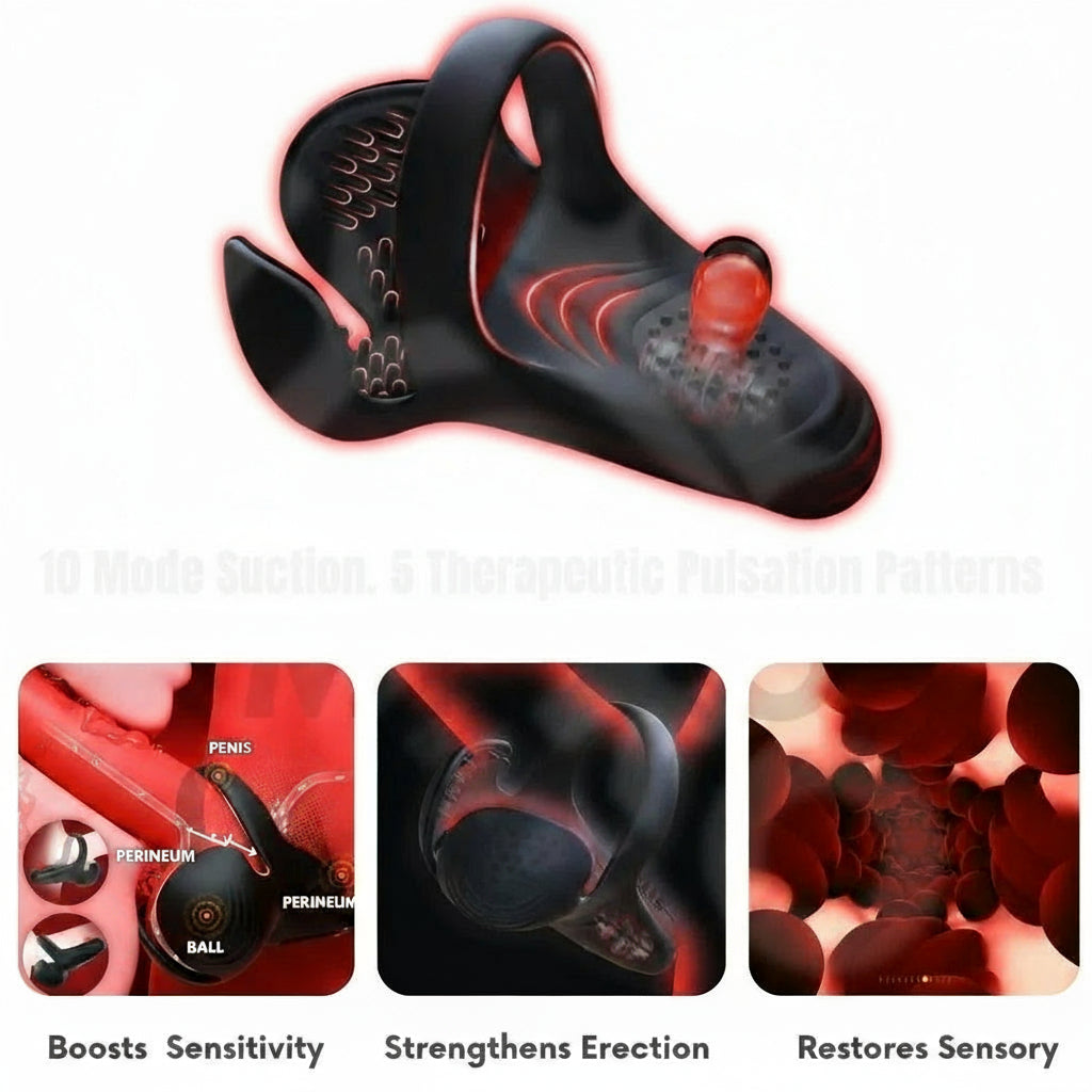 Tiworld™ VitalEngine Pro-The #1 5-in-1 at-home trainer that reverses ED; PE with advanced precision