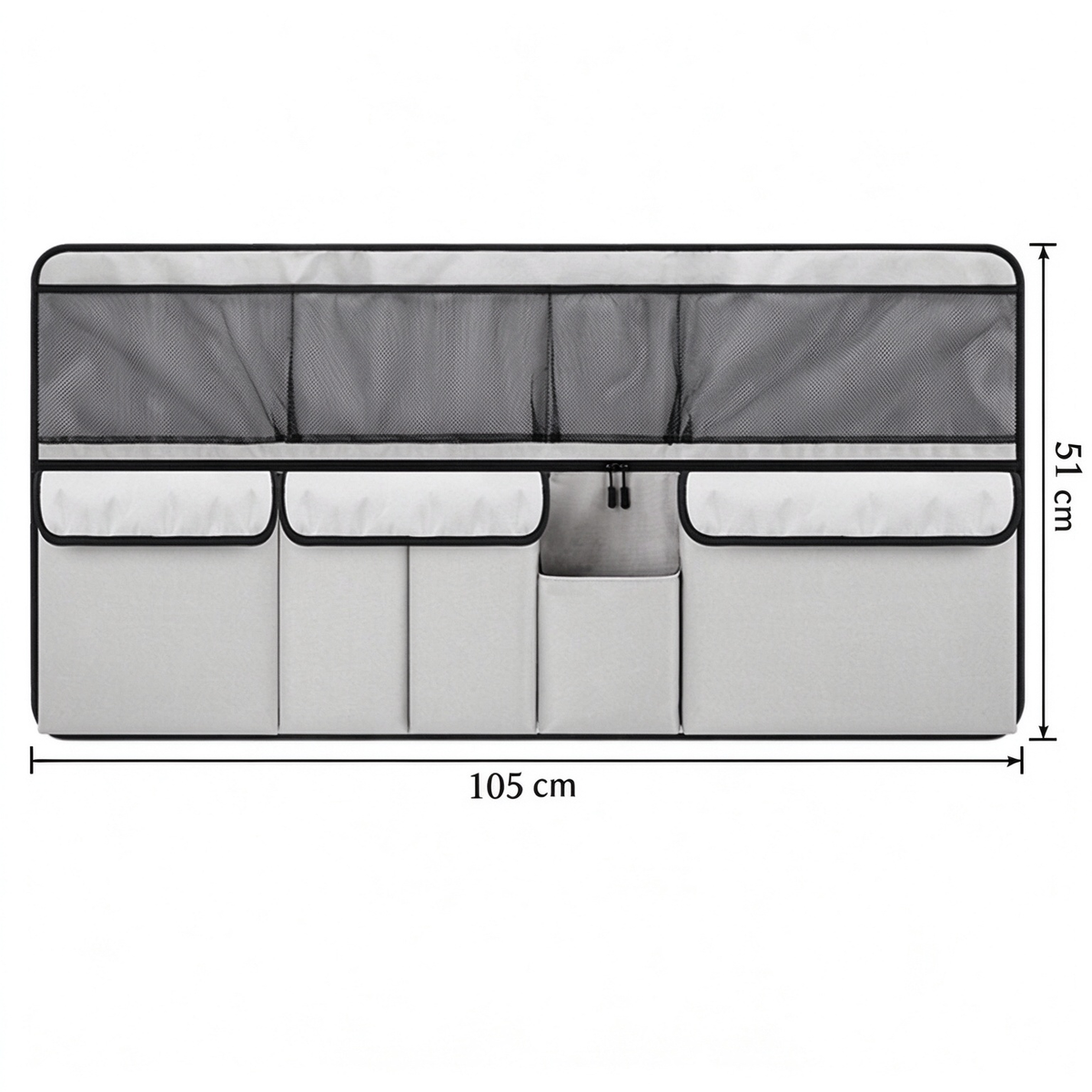 ⏳Time-Limited Special⏰Car Trunk Storage Bag, Hanging Organiser – Large Capacity, Space-Saving & Durable Oxford Fabric🚗