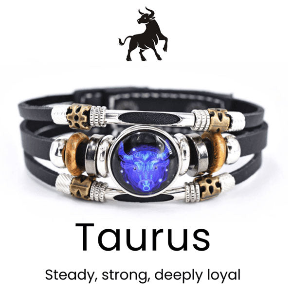 🔥 LAST DAY 50% OFF! ✨📿Astrological Sign Luminous Bracelet Super Bright In The Dark