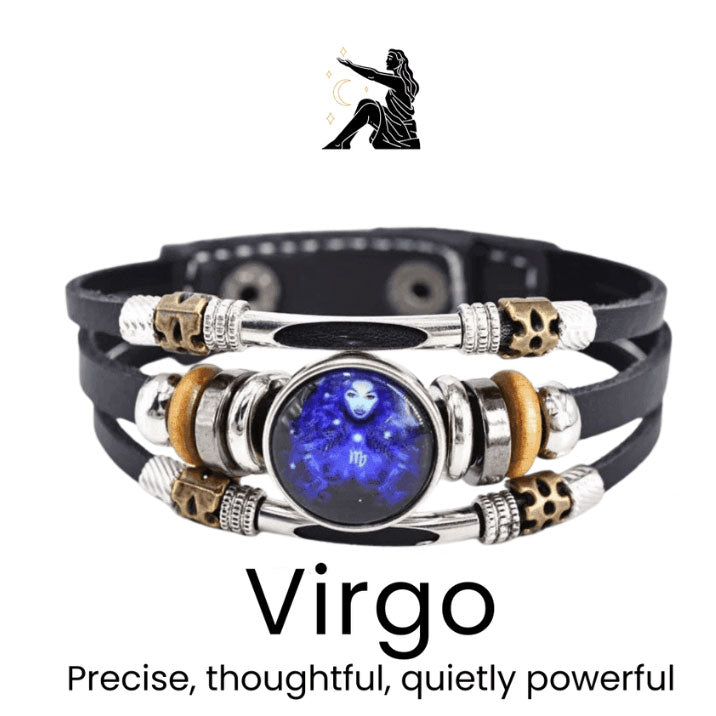 🔥 LAST DAY 50% OFF! ✨📿Astrological Sign Luminous Bracelet Super Bright In The Dark