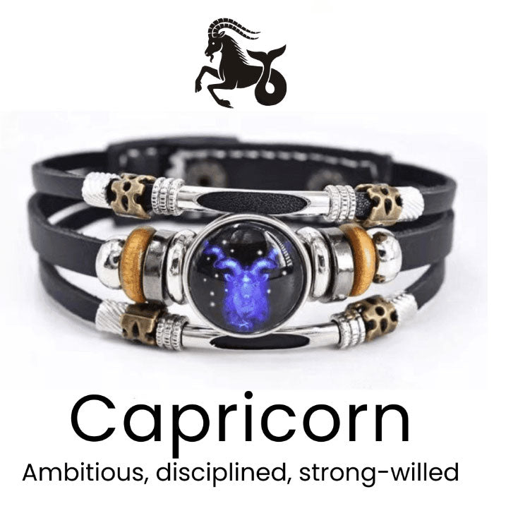 🔥 LAST DAY 50% OFF! ✨📿Astrological Sign Luminous Bracelet Super Bright In The Dark