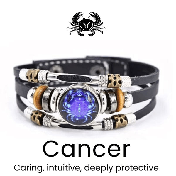 🔥 LAST DAY 50% OFF! ✨📿Astrological Sign Luminous Bracelet Super Bright In The Dark