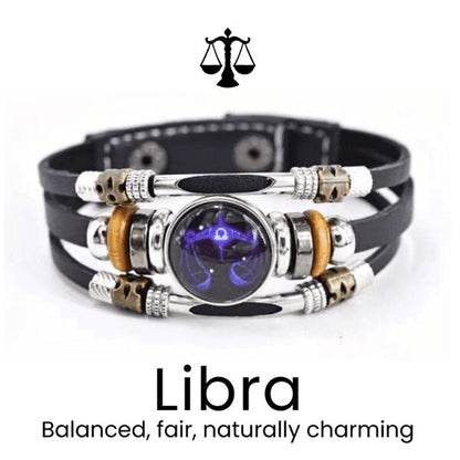 🔥 LAST DAY 50% OFF! ✨📿Astrological Sign Luminous Bracelet Super Bright In The Dark