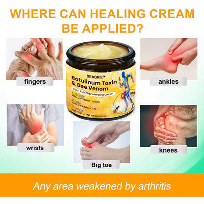 🎁Flash Sale - SEAGRIL™ Botulinum Toxin & Bee Venom Pain-Relief Bone Healing Cream🐝💎