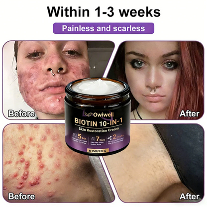 ✨Made and Shipped from USA ✨Yagoo® Biotin 10-in-1 Skin Restoration Cream 🍀