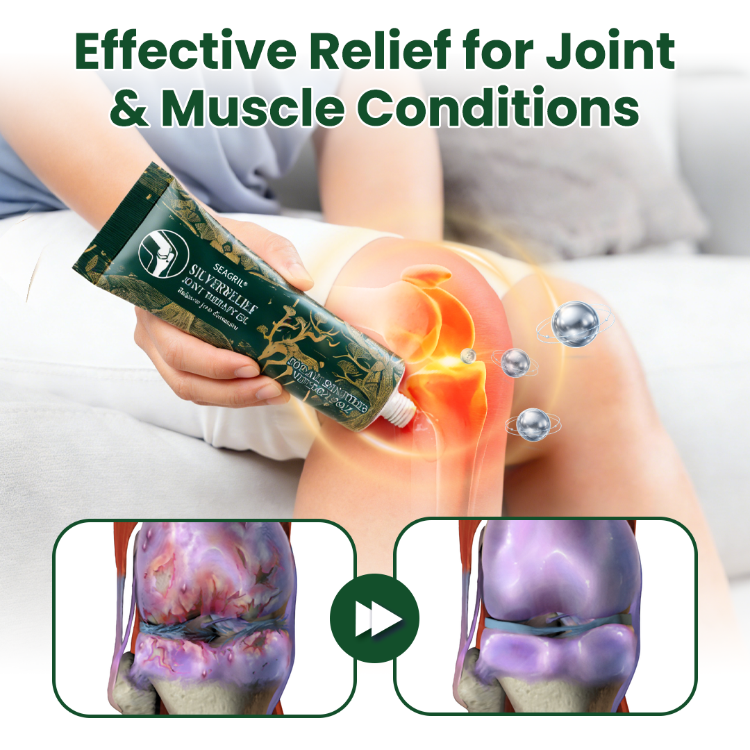 👑2026 Eaily Hot Sale Ends Today: 70% OFF!SEAGRIL® SilverRelief Joint Therapy Gel