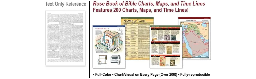 🔥Last Day70% off🔥10th Anniversary Edition Bible Charts, Maps and Time Lines