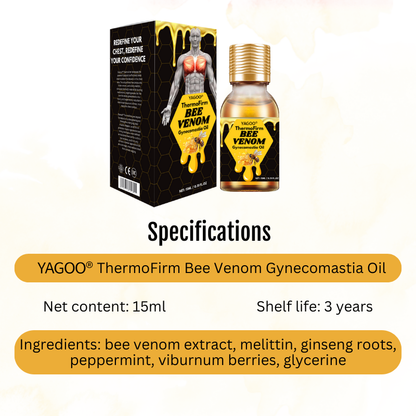 Yagoo™ ThermoFirm Bee Venom Gynecomastia Oil