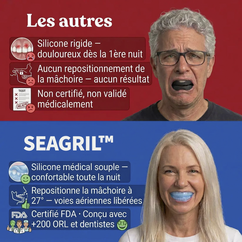 SEAGRIL™ - Silence dès la 1ère nuit