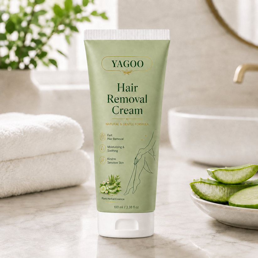 Yagoo™ Natural Gentle Hair Removal Cream | For Women & Men, Sensitive Skin