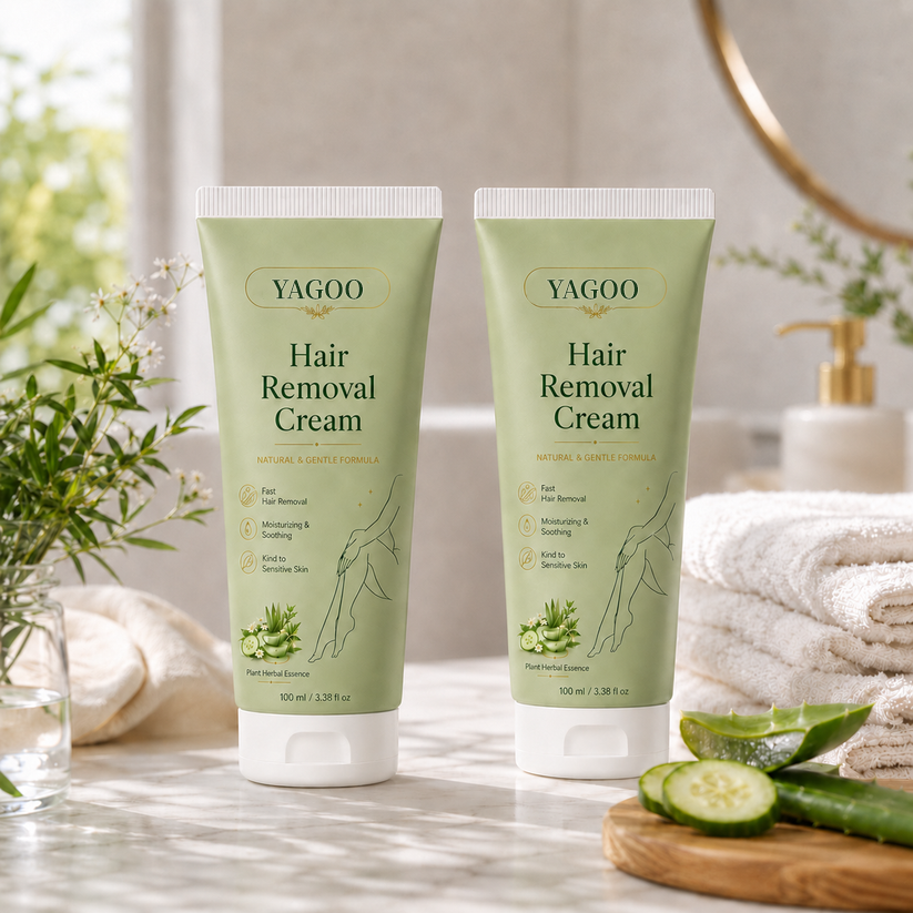 Yagoo™ Natural Gentle Hair Removal Cream | For Women & Men, Sensitive Skin