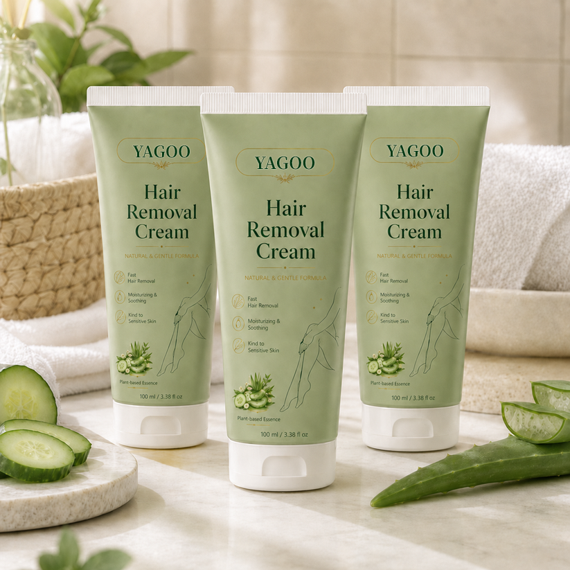 Yagoo™ Natural Gentle Hair Removal Cream | For Women & Men, Sensitive Skin