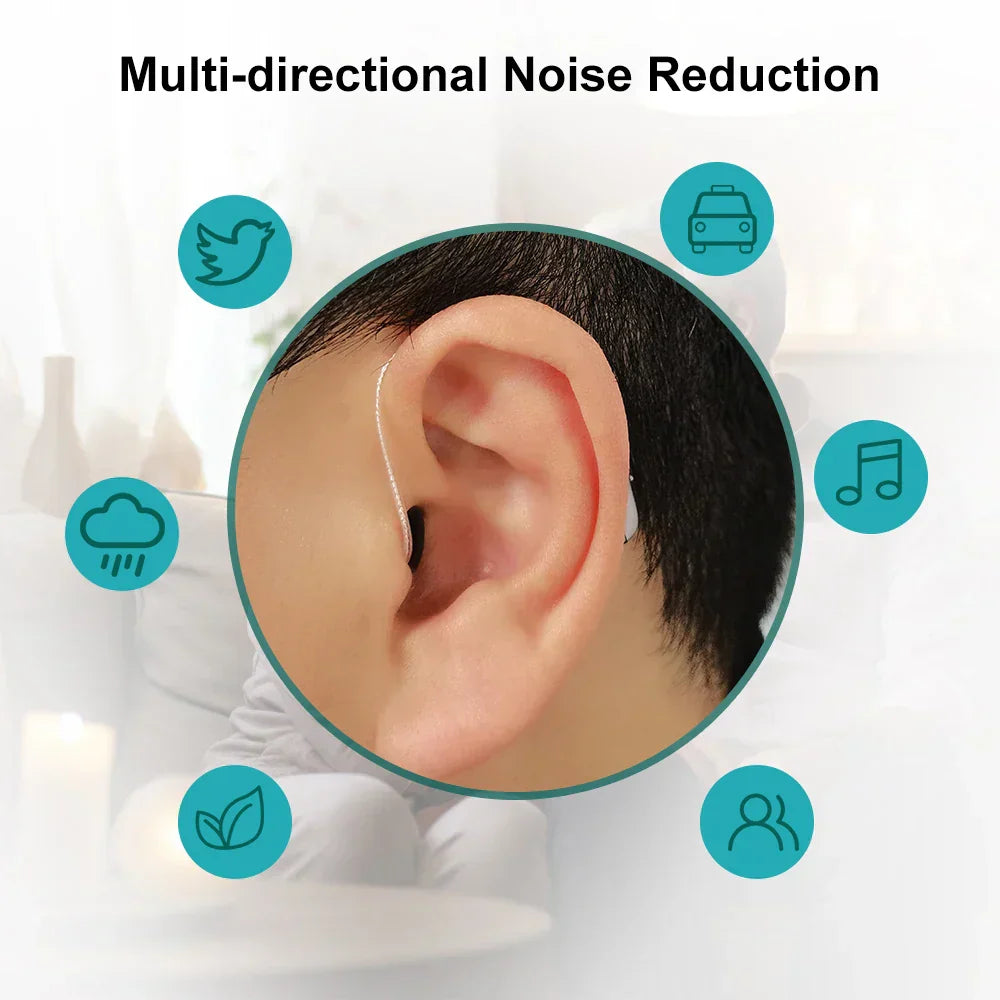 Tiworld™ Smart, Self-Fitting Bluetooth Hearing Aids (App Controlled)
