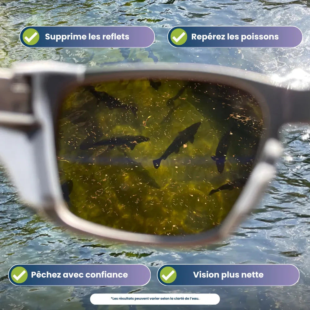 Tiworld Apex - Lunettes de pêche polarisées premium