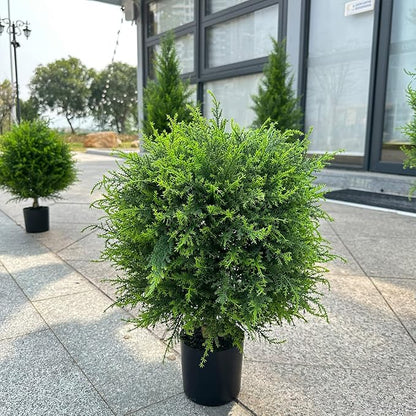 💥Last Day 50% OFF🔥UV Resistant Artificial Cedar Topiary Tree🌲