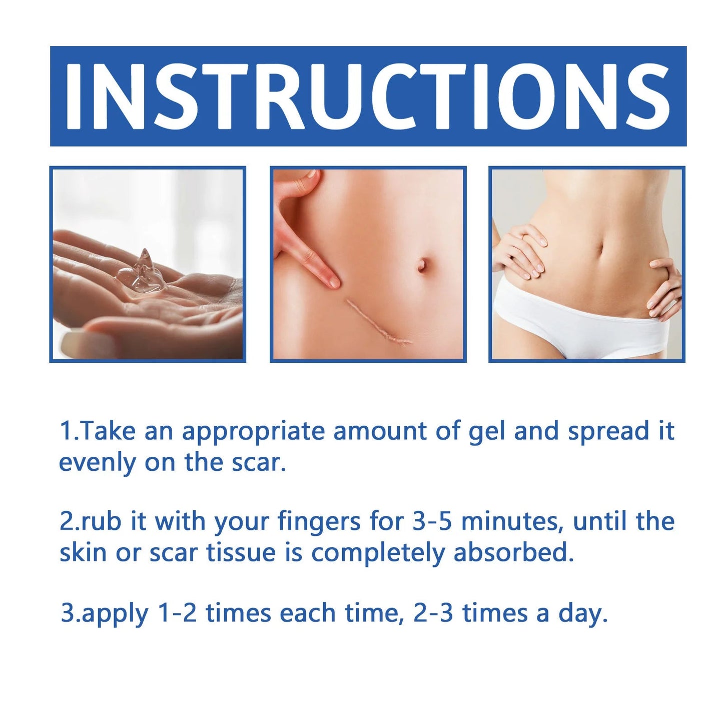 Scar Repair Cream for Men and Women, fade scars and tighten skin in one step