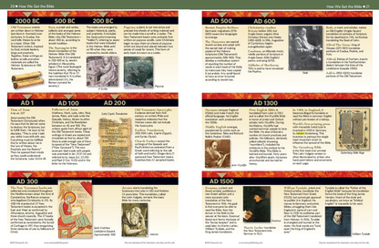 🔥Last Day70% off🔥10th Anniversary Edition Bible Charts, Maps and Time Lines