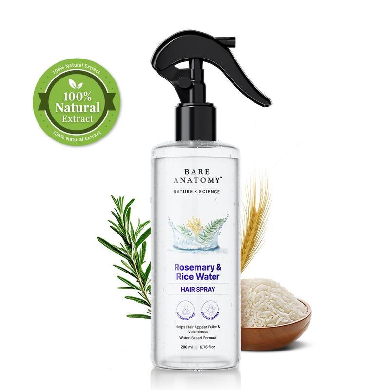 Rosemary and Rice Water Hair Spray