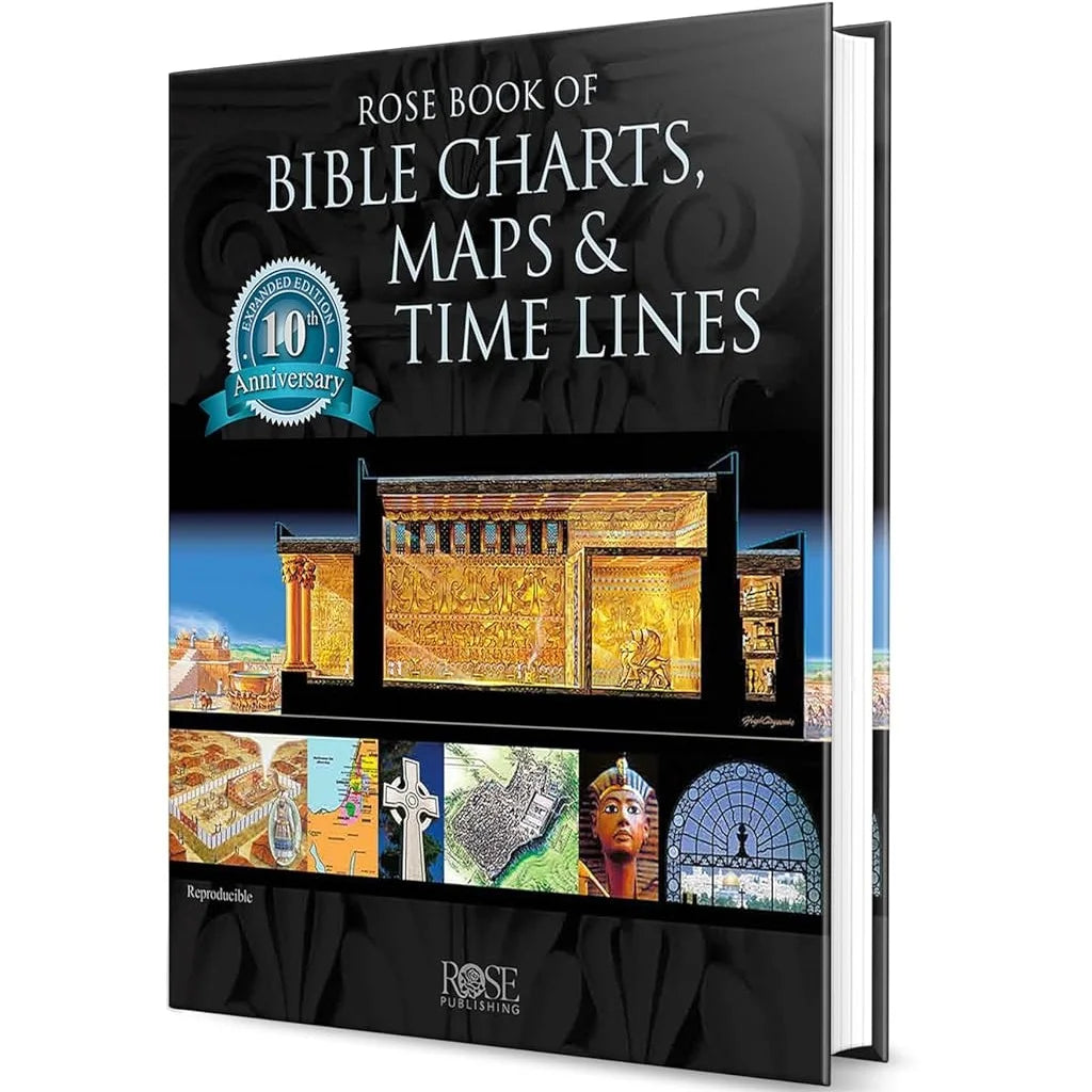 🔥Last Day70% off🔥10th Anniversary Edition Bible Charts, Maps and Time Lines