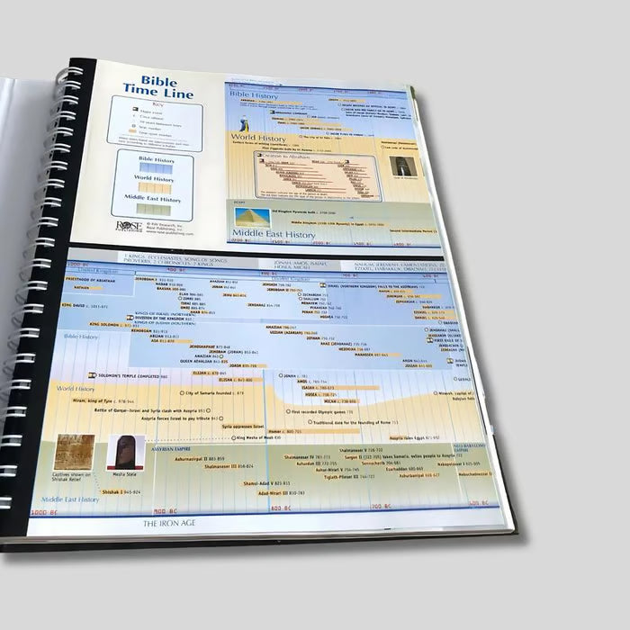 🔥Last Day70% off🔥10th Anniversary Edition Bible Charts, Maps and Time Lines