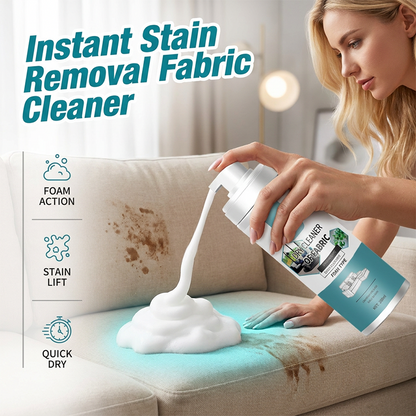 🛋️ Half-price offer! Fabric cleaning foam—removes stains, odors, and dirt. Suitable for sofas, carpets, and cars—no water needed! 💨✨
