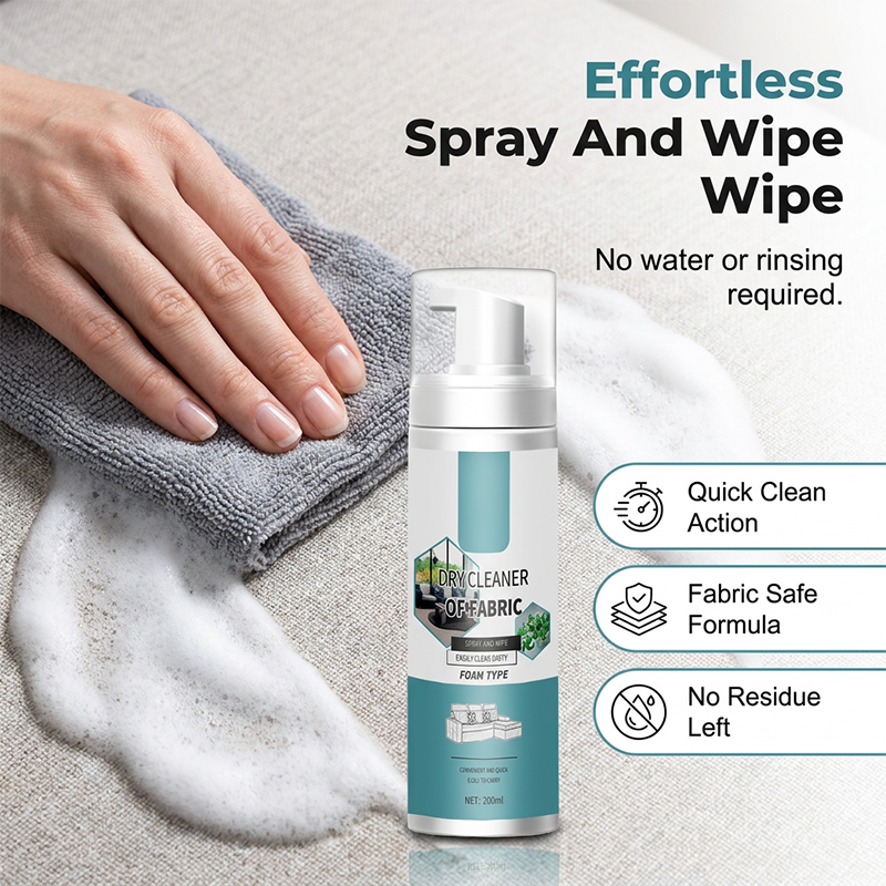 🛋️ Half-price offer! Fabric cleaning foam—removes stains, odors, and dirt. Suitable for sofas, carpets, and cars—no water needed! 💨✨