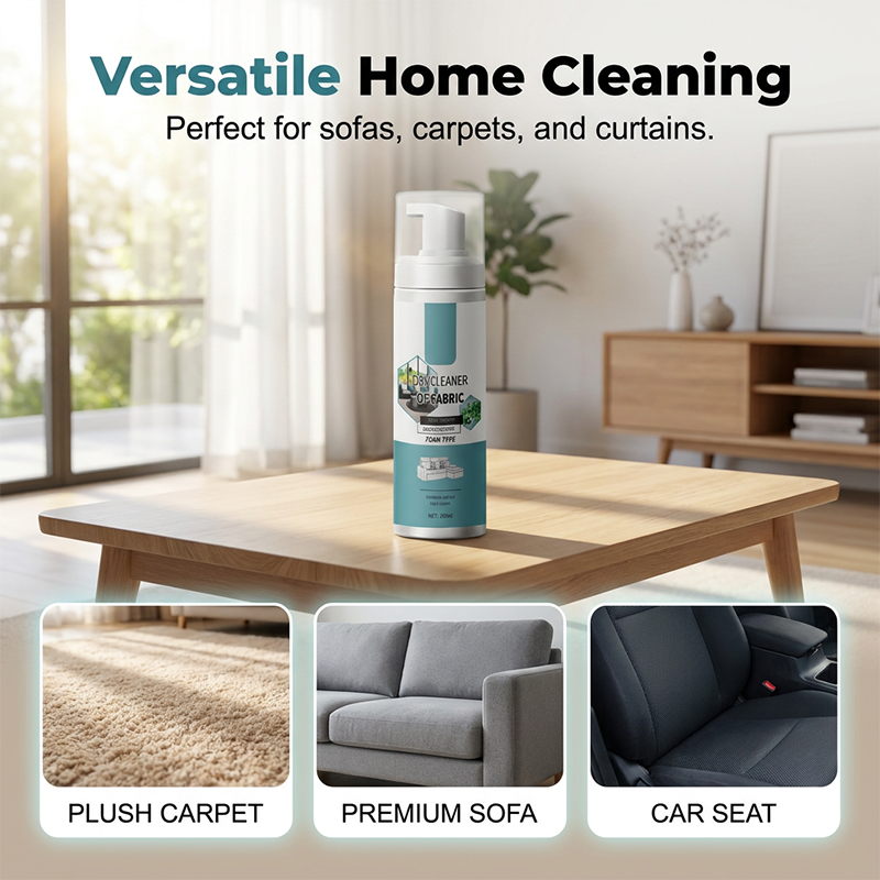 🛋️ Half-price offer! Fabric cleaning foam—removes stains, odors, and dirt. Suitable for sofas, carpets, and cars—no water needed! 💨✨