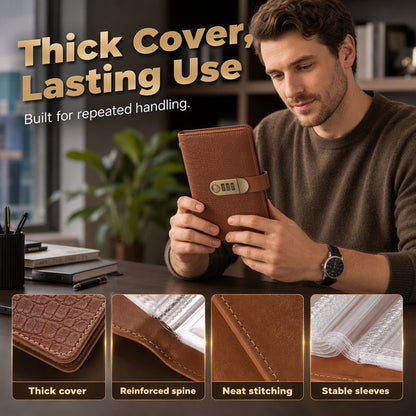 🔐Half-price offer! A savings binder with a combination lock—keep your cash safe, organized, and private. Perfect for budget planning and savings challenges! 💰✨