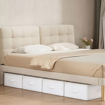 ✨ Save 50% now! ✨ Foldable under-bed storage bag with zippered lid